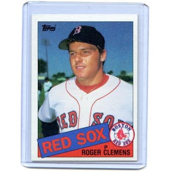 1985 Topps Baseball #181 Roger Clemens Rookie Card (NM or Better)