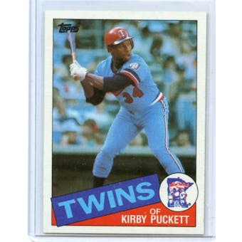 1985 Topps Baseball #536 Kirby Puckett Rookie Card (NM or Better)