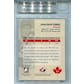 2007/08 In The Game O Canada #63 Jonathan Toews Autograph BAS AUTH *1940 (Reed Buy)