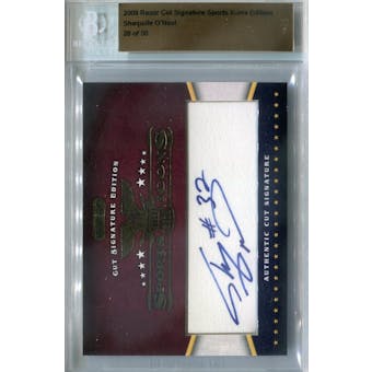 2009 Razor Sports Cut Signature Sports Icons Shaquille O'Neal Autograph #/30 (Reed Buy)