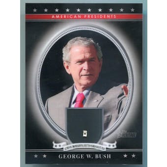 George W. Bush 2009 Topps American Heritage 2000 Presidential Election Florida Ballot Chad /10 (Reed Buy)