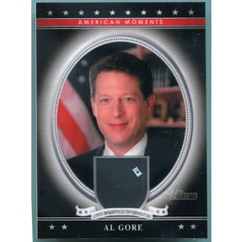 Al Gore 2009 Topps American Heritage 2000 Presidential Election Florida Ballot Chad /10 (Reed Buy)