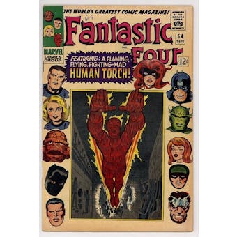 Fantastic Four #54 FN