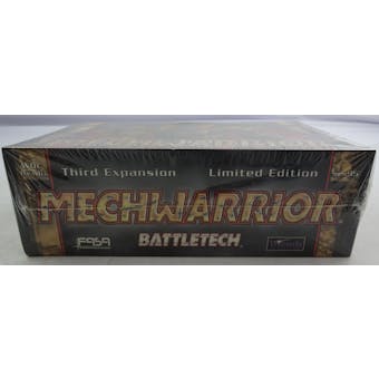 BattleTech MechWarrior Limited Edition Booster Box (WOTC/FASA) (Reed Buy)