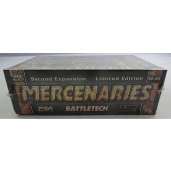 BattleTech Mercenaries Limited Edition Booster Box (WOTC/FASA) (Reed Buy)