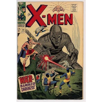 X-Men #34 FN-
