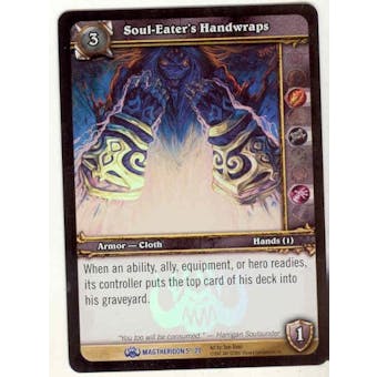 WoW Magtheridon Singles 4x Soul-Eater's Handwraps (MAG-5) FOIL