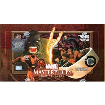 Marvel Masterpieces Series 2 Hobby Box (2008 Upper Deck)