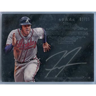 2013 Topps Five Star Silver Signings #FF Freddie Freeman Autograph #/65 (Reed Buy)