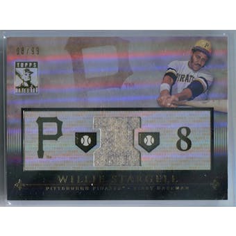 2010 Topps Tribute Relics #WST Willie Stargell #/99 (Reed Buy)
