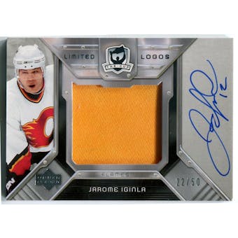 2006/07 The Cup Limited Logos Autographs #LLJI Jarome Iginla #/50 (Reed Buy)