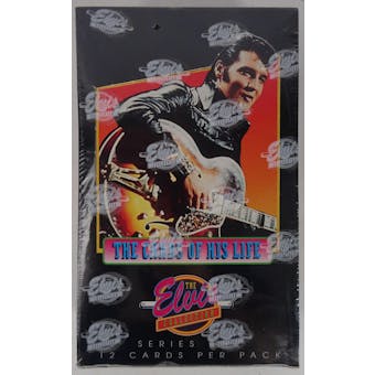 The Elvis Collection the Cards of His Life Series 1 Box (1992 River Group) (Reed Buy)