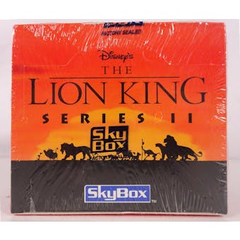 Lion King Series 2 Hobby Box (1994 Skybox) (Reed Buy)