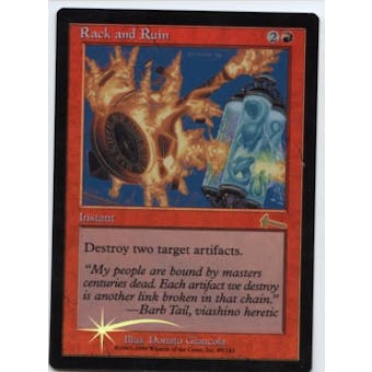 Magic the Gathering Urza's Legacy Single Rack and Ruin Foil