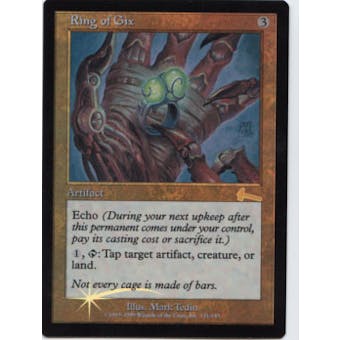 Magic the Gathering Urza's Legacy Single Ring of Gix FOIL - NEAR MINT (NM)