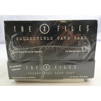 X-Files Starter Deck Box (12 decks) (Reed Buy)
