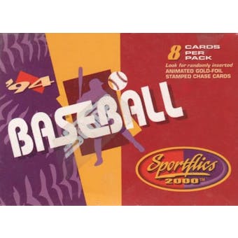 1994 Pinnacle Sportflics Baseball Retail Box