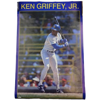 Ken Griffey Jr Autographed Seattle Mariners Poster JSA #HH11507 (Reed Buy)