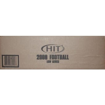 2008 Sage Hit Football Low Series Hobby 16-Box Case