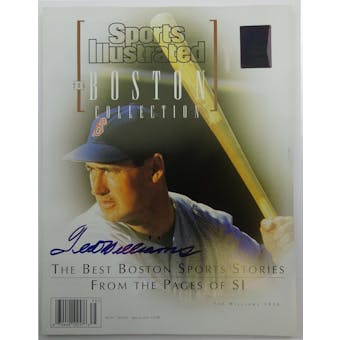 Ted Williams Autographed 1998 Sports Illustrated Boston Collection Green Diamond Holo (Reed Buy)