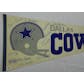 Dallas Cowboys Autographed Football Pennant PSA/DNA D57476 (Reed Buy)