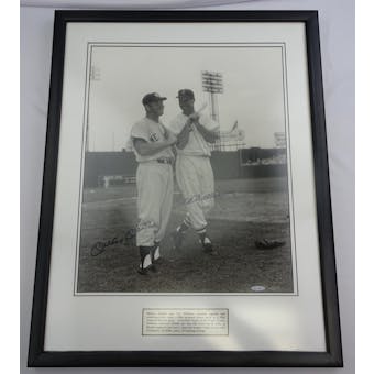 Mickey Mantle/Ted Williams Autographed/Framed 16x20 Photo #/500 UDA UDZ24072 (Reed Buy)