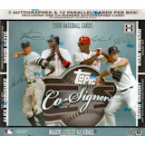 2008 Topps Co-Signers Baseball Hobby Box (Reed Buy)