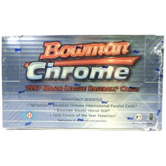 1997 Bowman Chrome Baseball Hobby Box (Reed Buy)