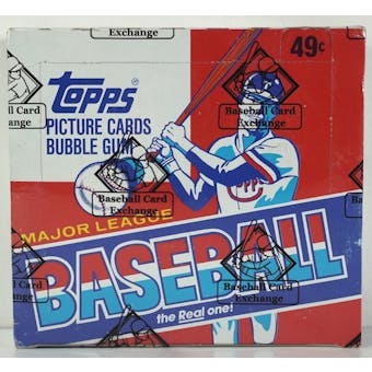 1982 Topps Baseball Cello Box (BBCE) (Reed Buy)