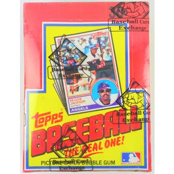 1983 Topps Baseball Wax Box (BBCE) (Reed Buy)