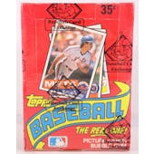 1985 Topps Baseball Wax Box (BBCE) (Reed Buy)