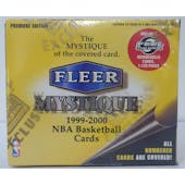 1999/00 Fleer Mystique Basketball Hobby Box (Reed Buy)