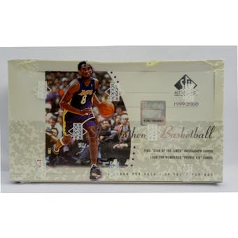 1999/00 Upper Deck SP Authentic Basketball Hobby Box (Reed Buy)