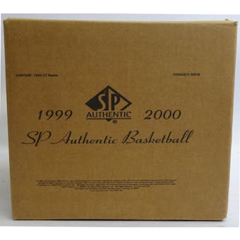 1999/00 Upper Deck SP Authentic Basketball Hobby 12-Box Case (Reed Buy)