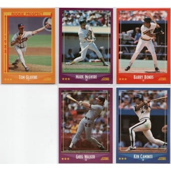 1988 Score Glossy Baseball Complete Set (W/Traded & Rookies)