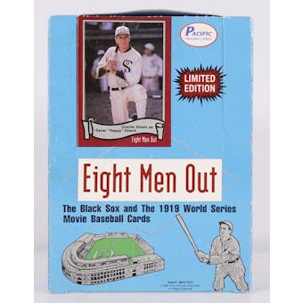 1988 Pacific Eight Men Out Baseball Wax Box (Reed Buy)