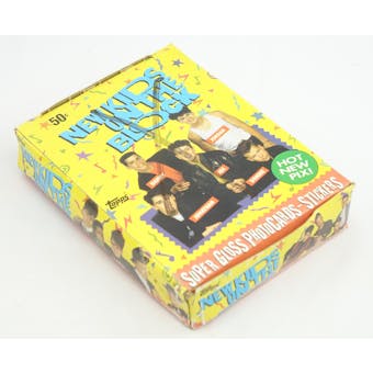 New Kids on the Block X-Out Wax Box (1989 Topps) (Reed Buy)