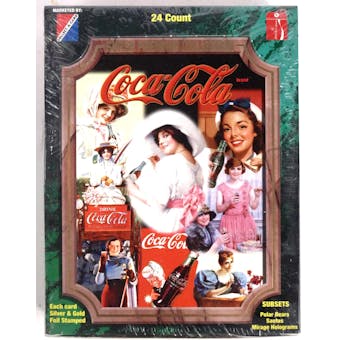Coca-Cola Super Premium Collection Hobby Box (1995 Collect A Card) (Reed Buy)