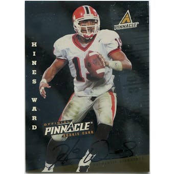 1998 Pinnacle Rookie Autographs #34 Hines Ward (Reed Buy)