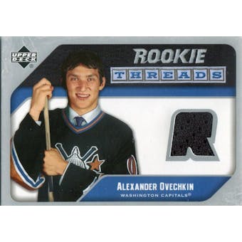 2005/06 Upper Deck Rookie Threads #RTAO Alexander Ovechkin (Reed Buy)
