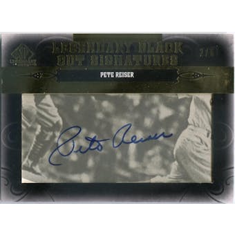2011 SP Legendary Cuts Legendary Black Signatures #BRLAPR Pete Reiser Autograph #/6 (Reed Buy)
