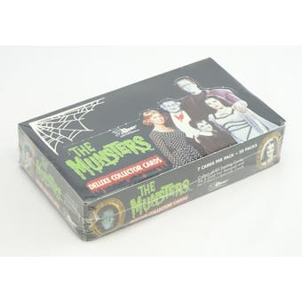 The Munsters Deluxe Collector Cards Box (Dart 1996) (Reed Buy)