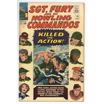 Sgt. Fury and His Howling Commandos #18 FN+