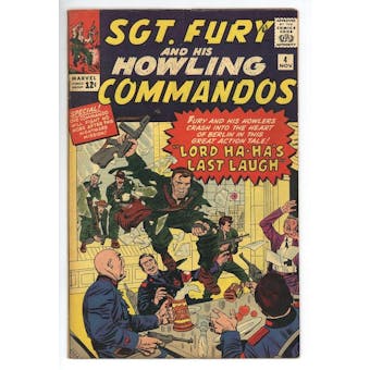 Sgt. Fury and His Howling Commandos #4 VG