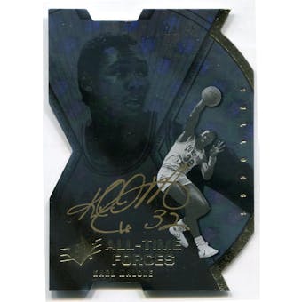 2013 Upper Deck All-Time Greats All-Time Forces #ATFMA Karl Malone Autograph #/35 (Reed Buy)