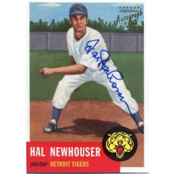 1997 Topps Stars Rookie Reprint Autographs #10 Hal Newhouser (Reed Buy)