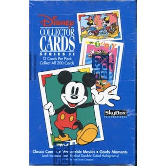 Disney Collector Cards Series 2 Hobby Box (1992 Skybox)