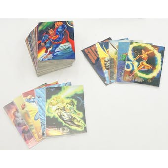 1994 Skybox DC Master Series Complete Set with Double Sided Spectra Cards and Foil Set
