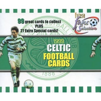 1999 Trade Cards Celtic Soccer Hobby Box