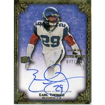 2010 Topps Five Star Rookie Autographs Gold #AET Earl Thomas #/100 (Reed Buy)